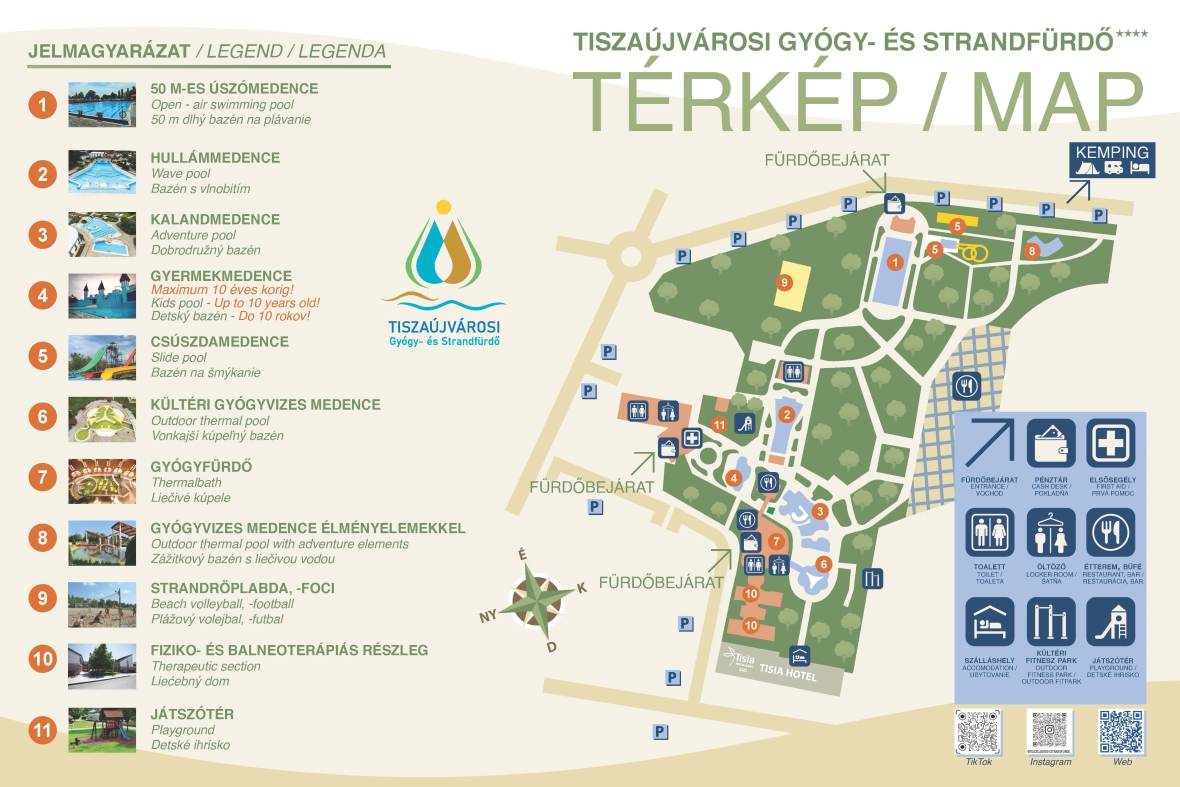 Térkép a fürdőről